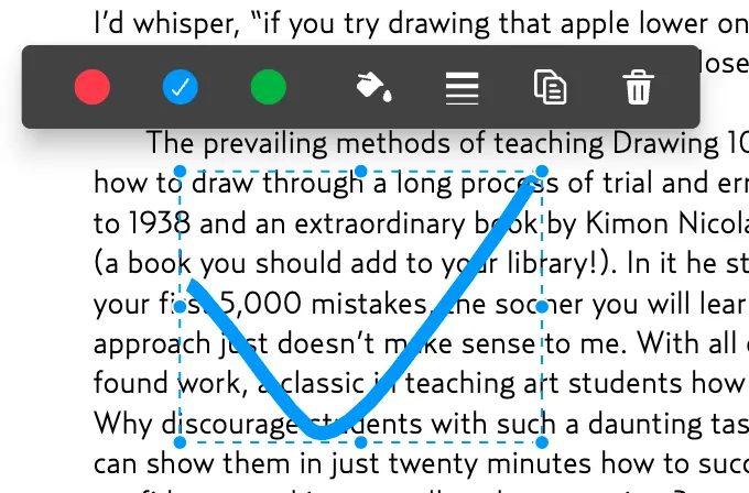 الرسم in GoodPDF